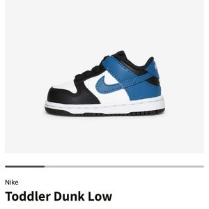 Nike Dunk Low Toddler Size 6